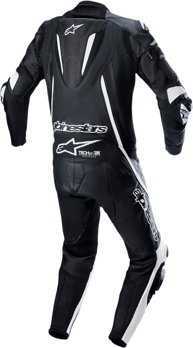 Alpinestars Fusion 1-Piece Race Suit - Black/White US 40 / EU 50 - Model 3153022-12-50