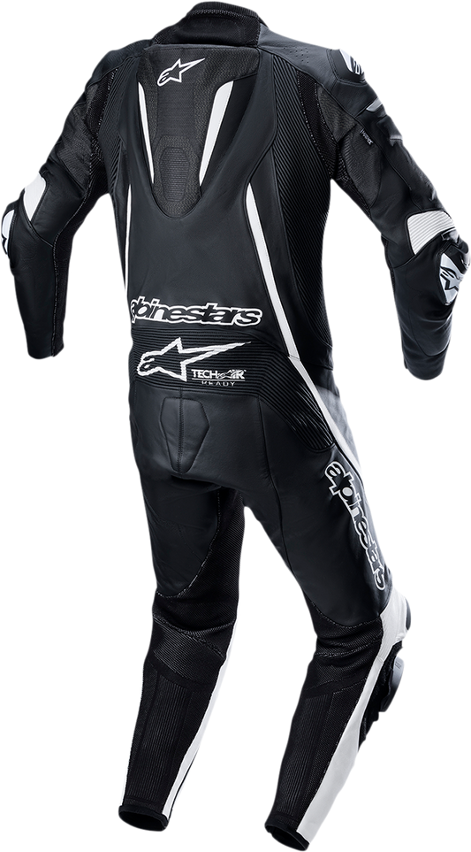 Alpinestars Fusion 1-Piece Race Suit - Black/White US 40 / EU 50 - Model 3153022-12-50