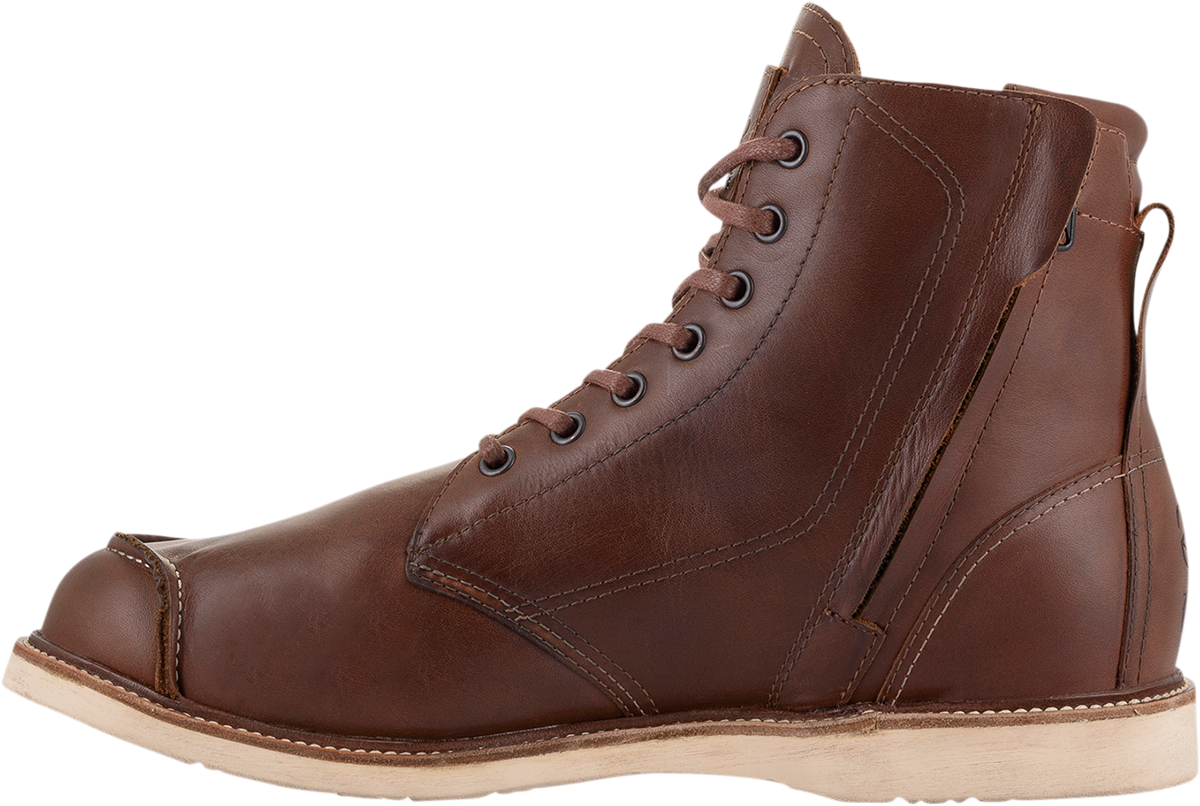 Alpinestars Oscar Monty v2 Boots - Brown, US 8 - Durable Leather & Impact-Resistant Support