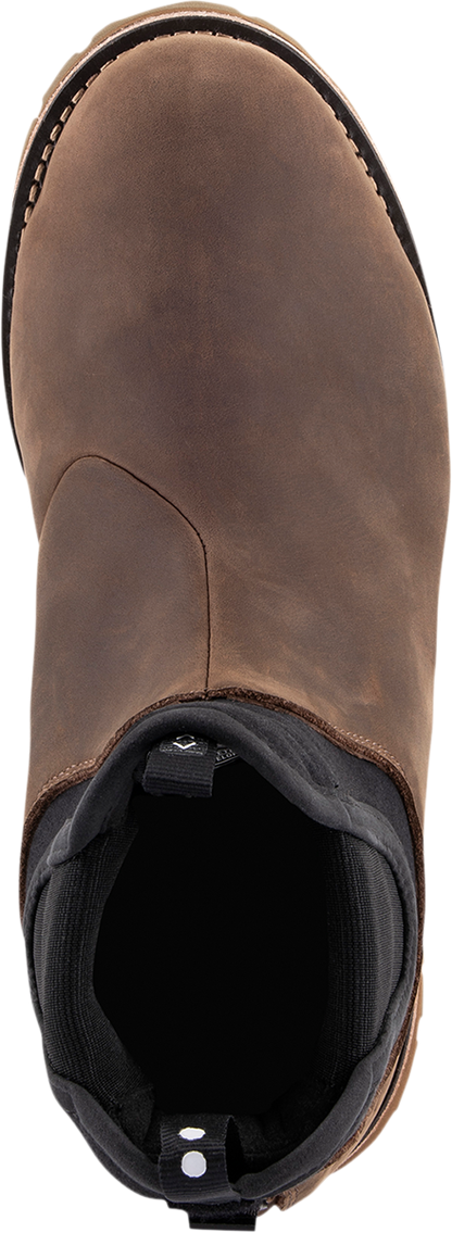 Alpinestars Turnstone Boots - Black/Brown US 8 with Innovative Retention System