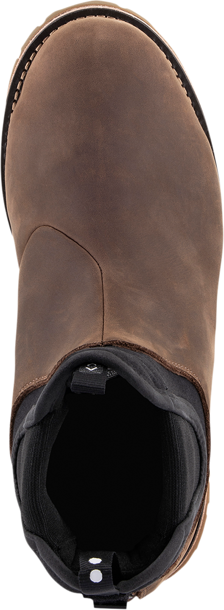 Alpinestars Turnstone Boots - Black/Brown US 8 with Innovative Retention System