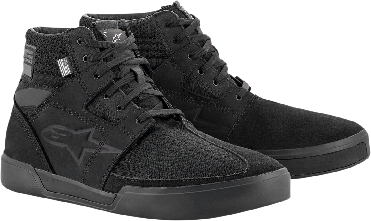 Alpinestars Primer Shoes Black US 13.5 / EU 47.5 – Durable Motorcycle Footwear with Enhanced Comfort and Protection