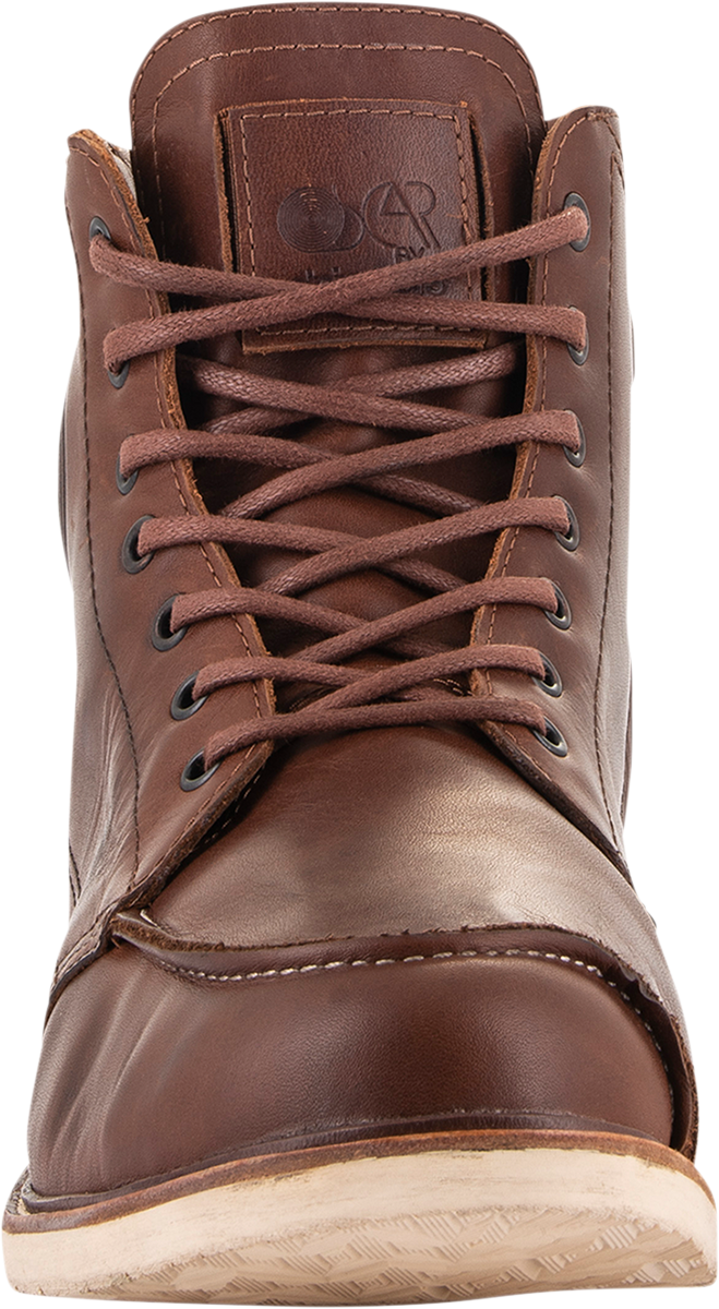 Alpinestars Oscar Monty v2 Boots - Brown, US 8 - Durable Leather & Impact-Resistant Support
