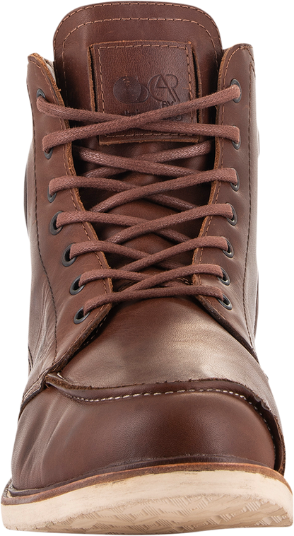 Alpinestars Oscar Monty v2 Boots - Brown, US 8 - Durable Leather & Impact-Resistant Support