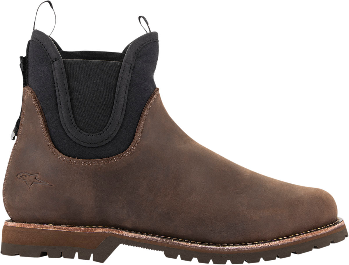 Alpinestars Turnstone Boots - Black/Brown US 8 with Innovative Retention System