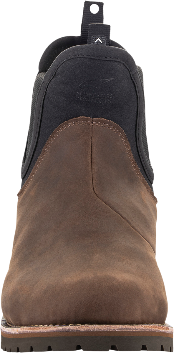 Alpinestars Turnstone Boots - Black/Brown US 8 with Innovative Retention System