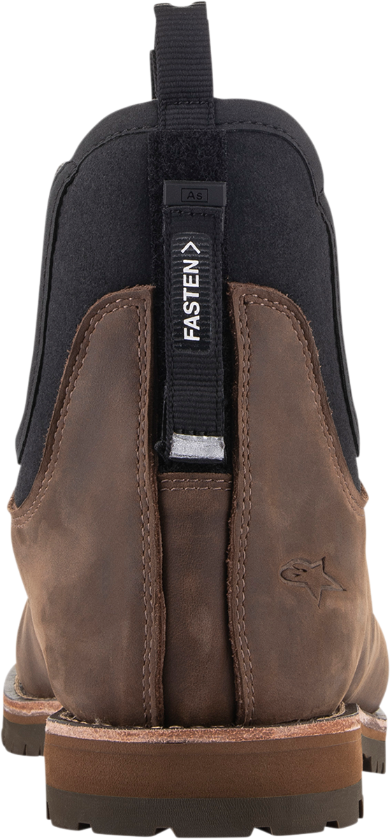 Alpinestars Turnstone Boots - Black/Brown US 8 with Innovative Retention System