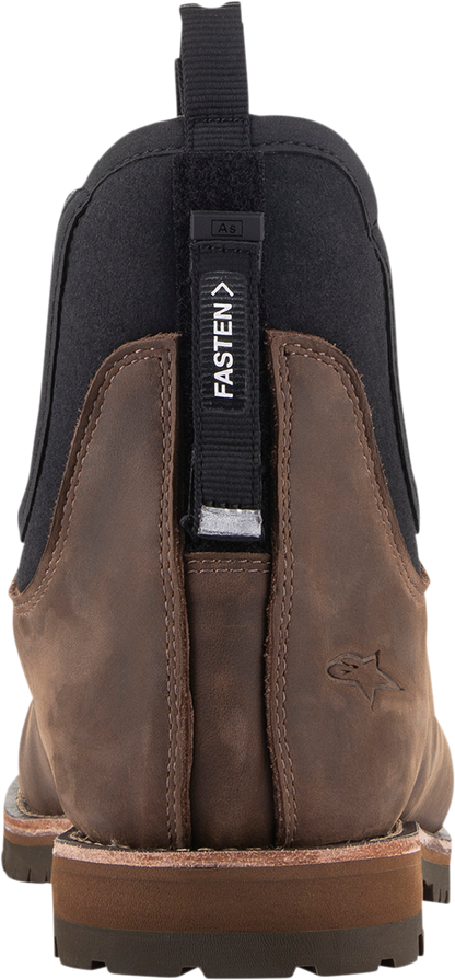 Alpinestars Turnstone Boots - Black/Brown US 8 with Innovative Retention System
