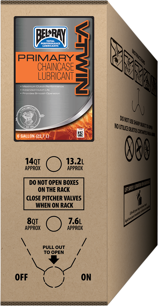 BEL-RAY Primary Chain Case Lube - 6 Gallon Bag-In-Box, Part #301830150033