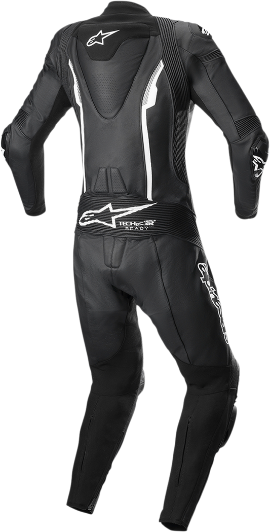 Alpinestars Stella Missile v2 Women’s 1-Piece Leather Race Suit – Black and White, US 6 / EU 42, Part #3180122-12-42