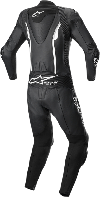 Alpinestars Stella Missile v2 1-Piece Leather Suit - Black/White US 14 / EU 50 (Part No. 3180122-12-50)