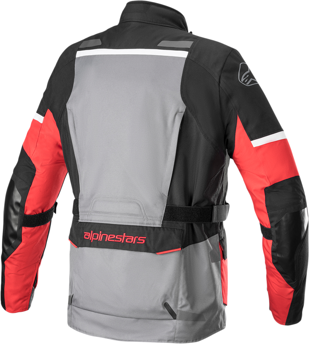 Alpinestars Andes v3 Jacket - Dark Gray/Black/Bright Red, Large - Versatile Motorcycle Performance Gear