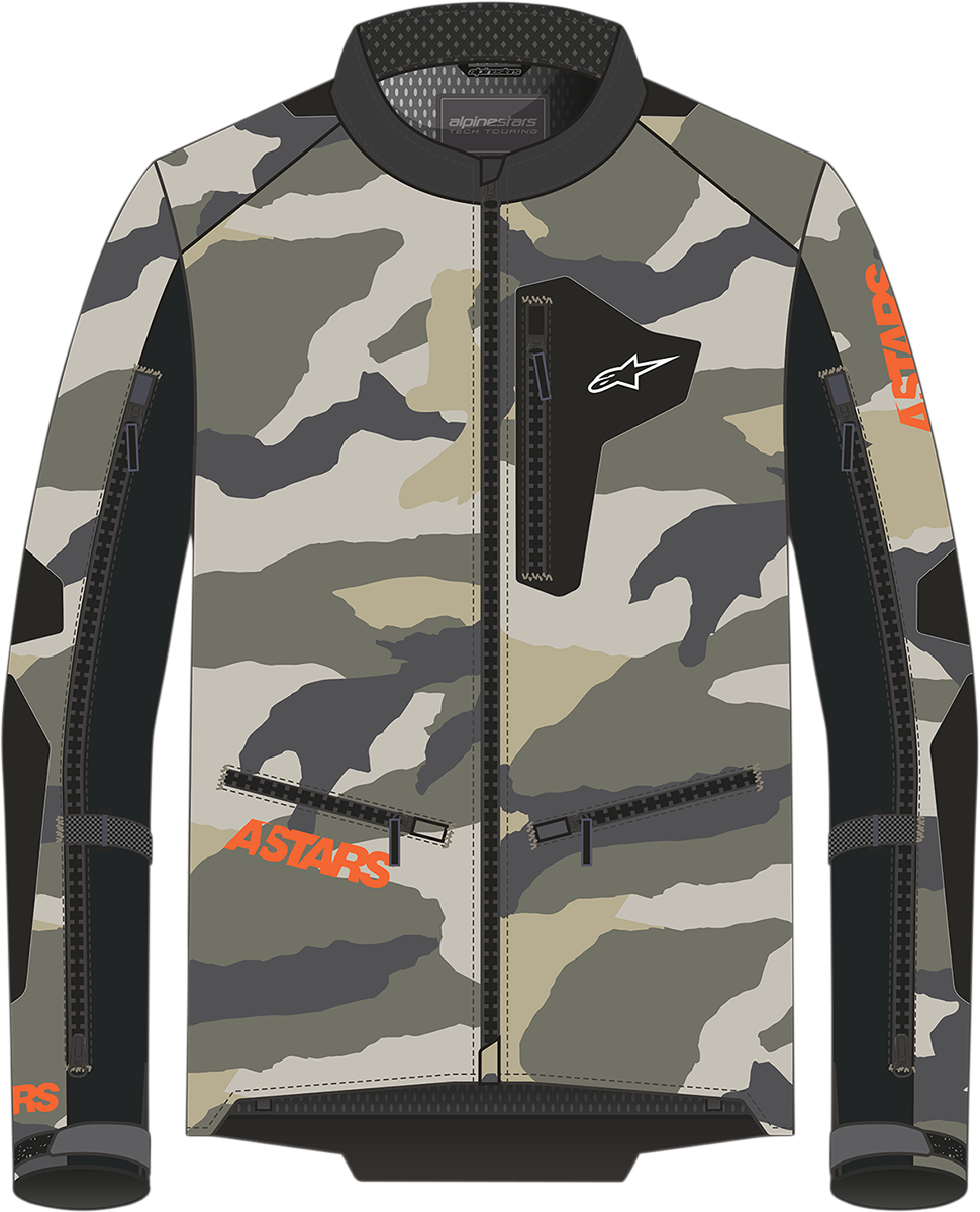 Alpinestars Venture XT Jacket - Mojave Camo/Orange Fluo, Medium - Part 3303022-824-M