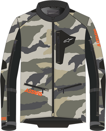 Alpinestars Venture XT Jacket - Mojave Camo/Orange Fluo, Medium - Part 3303022-824-M