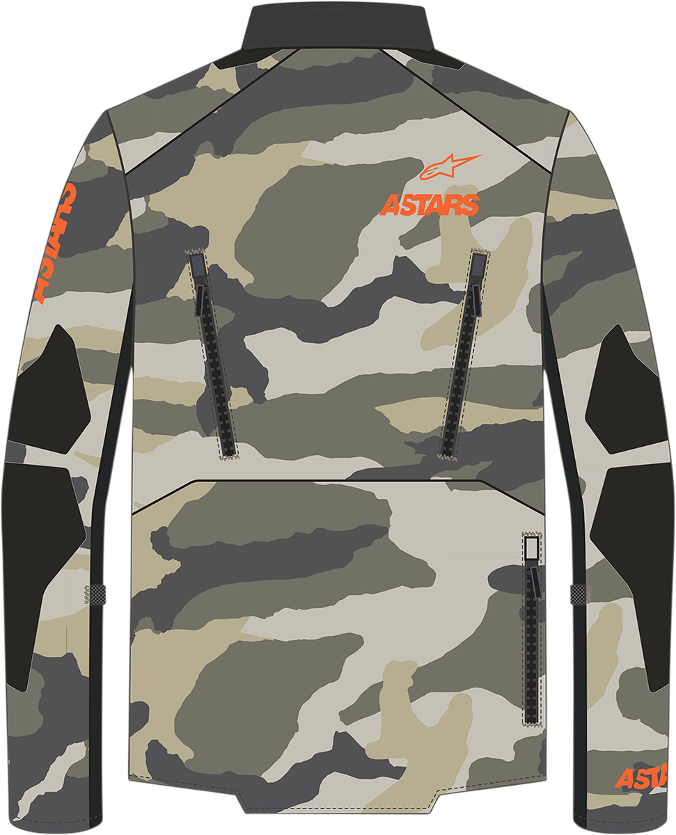 Alpinestars Venture XT Jacket - Mojave Camo/Orange Fluo, Medium - Part 3303022-824-M