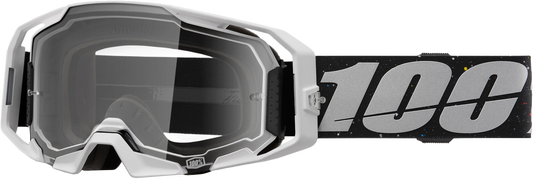 100-Percent Armatic Goggle with Rapidracer Clear Lens - Advanced MX Eyewear for Superior Vision and Comfort