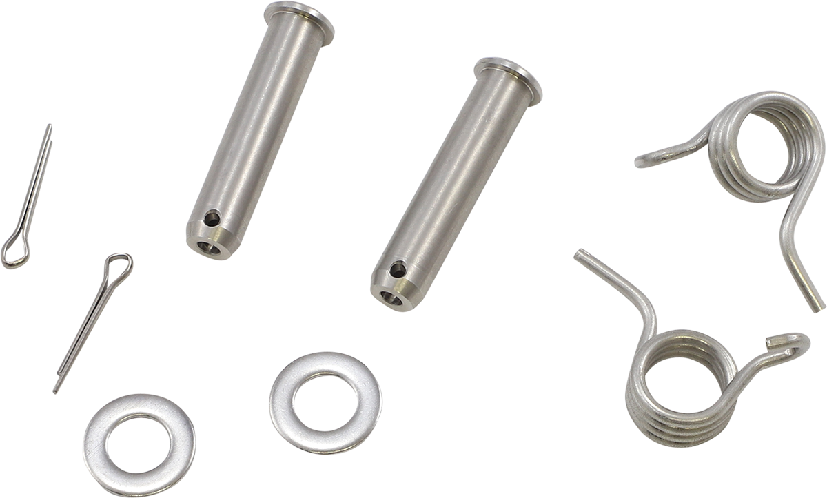 MOOSE OFFROAD Honda P17-1601 Foot Peg Pin and Spring Kit for ATV and Dirt Bikes