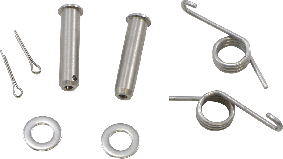 MOOSE OFFROAD Suzuki P17-3602 Foot Peg Pin and Spring Replacement Kit