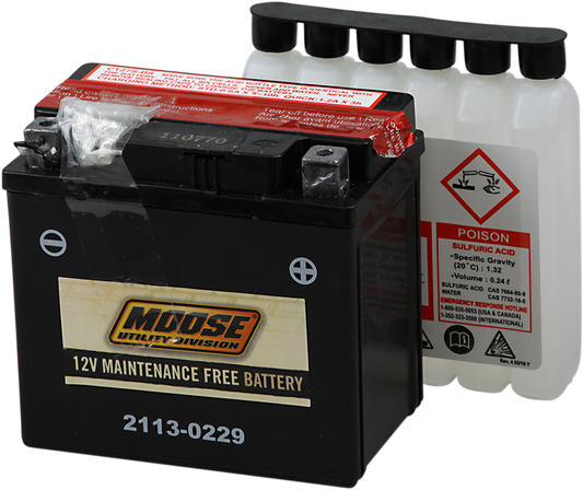 MOOSE OFFROAD AGM Battery YTZ7S MTZ7S-BS – Heavy-Duty Maintenance-Free 12V Power Solution