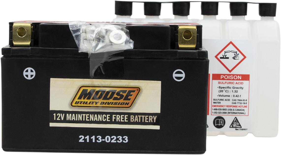 MOOSE OFFROAD AGM Battery YTZ10S MTZ10S-BS – Heavy-Duty 12-Volt Maintenance-Free Power Solution