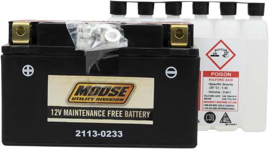 MOOSE OFFROAD AGM Battery YTZ10S MTZ10S-BS – Heavy-Duty 12-Volt Maintenance-Free Power Solution