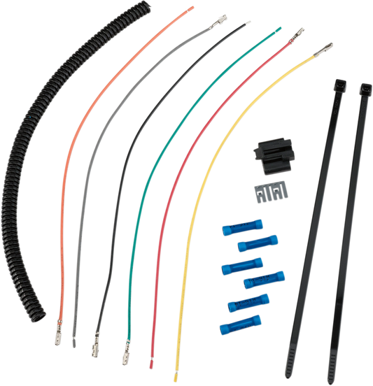 MOOSE OFFROAD Handlebar Switch Block Pigtail Harness for Polaris 100-1355-PU