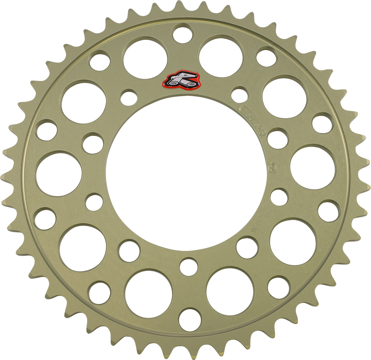 RENTHAL Rear Sprocket 44 Tooth for Aprilia - Part #478U-525-44P-HA