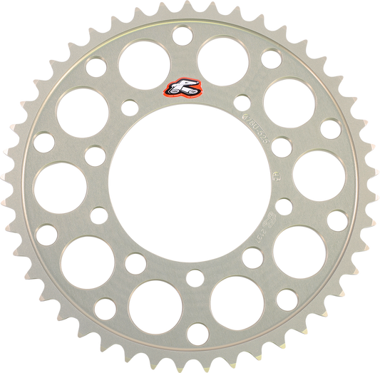 Renthal Rear Sprocket - Aprilia 478U-525-45P-HA | 45 Tooth Aluminum Sprocket for Enhanced Performance