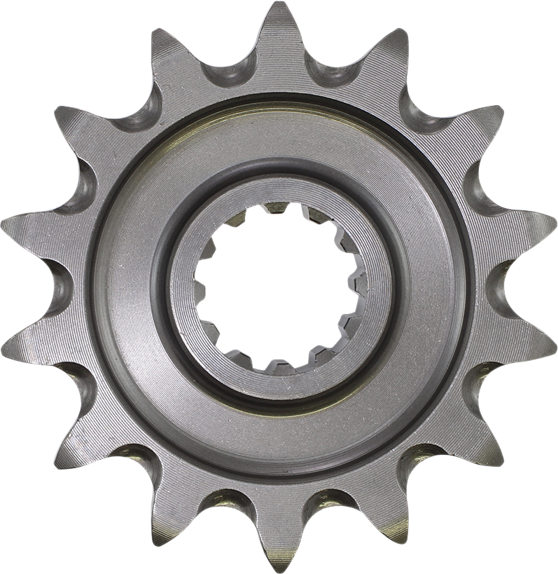 Renthal Front Sprocket 14 Tooth with Grooves for CRF 450 - Part Number 508--520-14GP