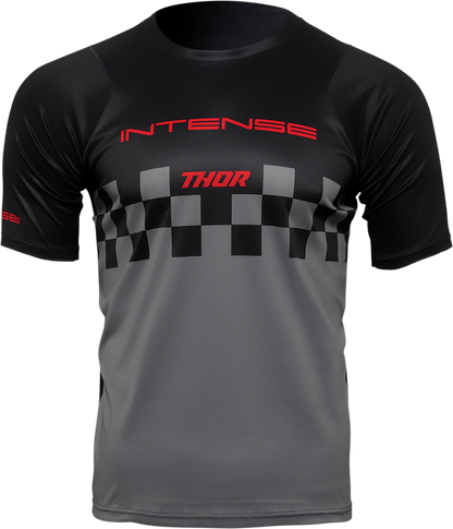 THOR Intense Assist Chex Short-Sleeve Jersey - Black/Gray, Part 5120-0145
