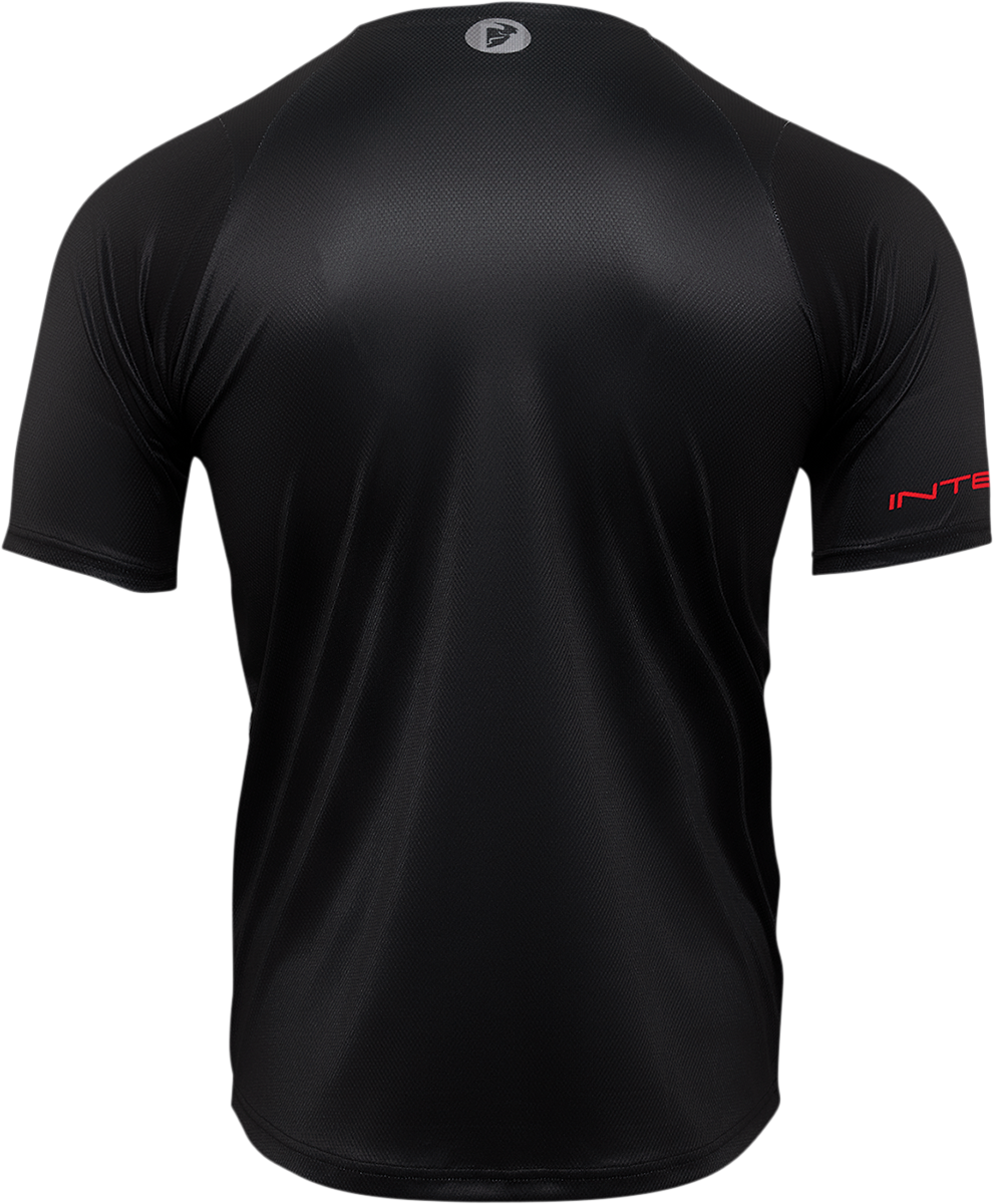 THOR Intense Assist Chex Short-Sleeve Jersey - Black/Gray, Part 5120-0145