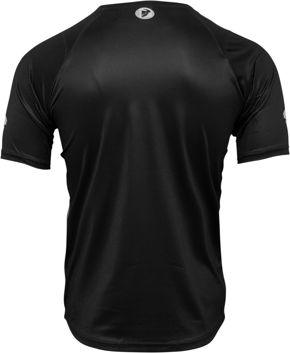 THOR Assist Shiver Short-Sleeve Jersey - Black/Gray - Small 5120-0169