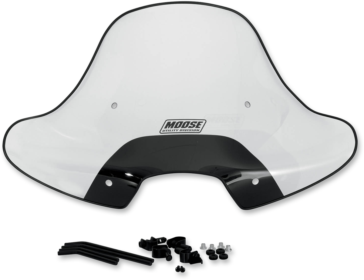 Moose Offroad ATV Windshield with Headlight Cutout - Part Number LEMA100-0018