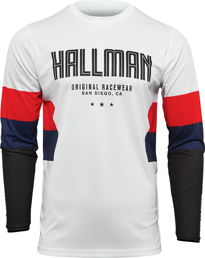 THOR Hallman Differ Draft Jersey 2XL White/Red/Navy - Part 2910-6606