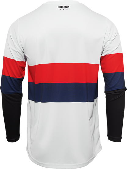 THOR Hallman Differ Draft Jersey 2XL White/Red/Navy - Part 2910-6606