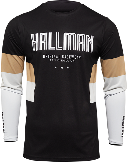 THOR Hallman Differ Draft Jersey 3XL by THOR Part 2910-6610 – Black and Latte