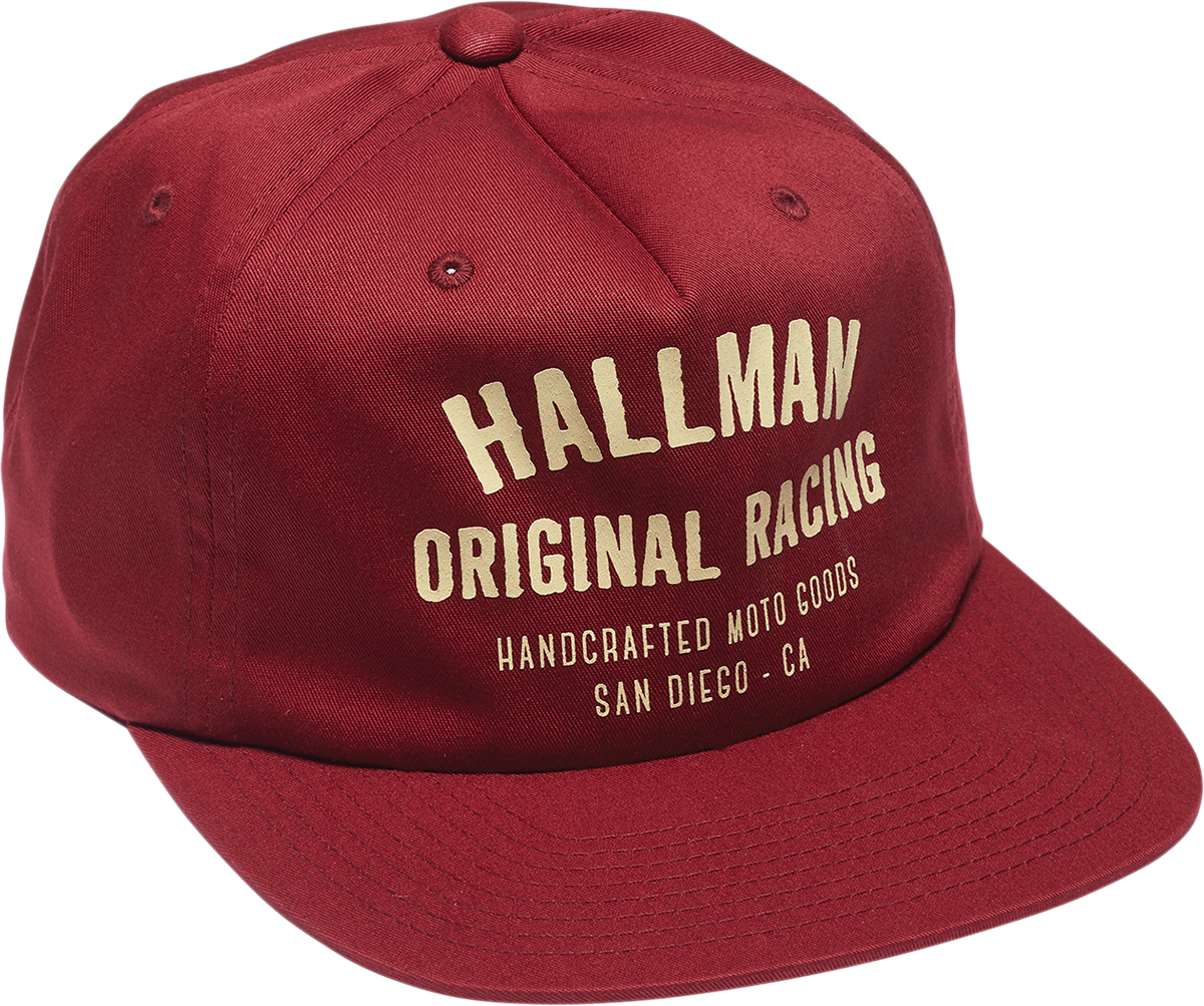 THOR Hallman Tried & True Hat - Wine (Part No. 2501-3679)