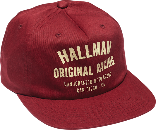 THOR Hallman Tried & True Hat - Wine (Part No. 2501-3679)