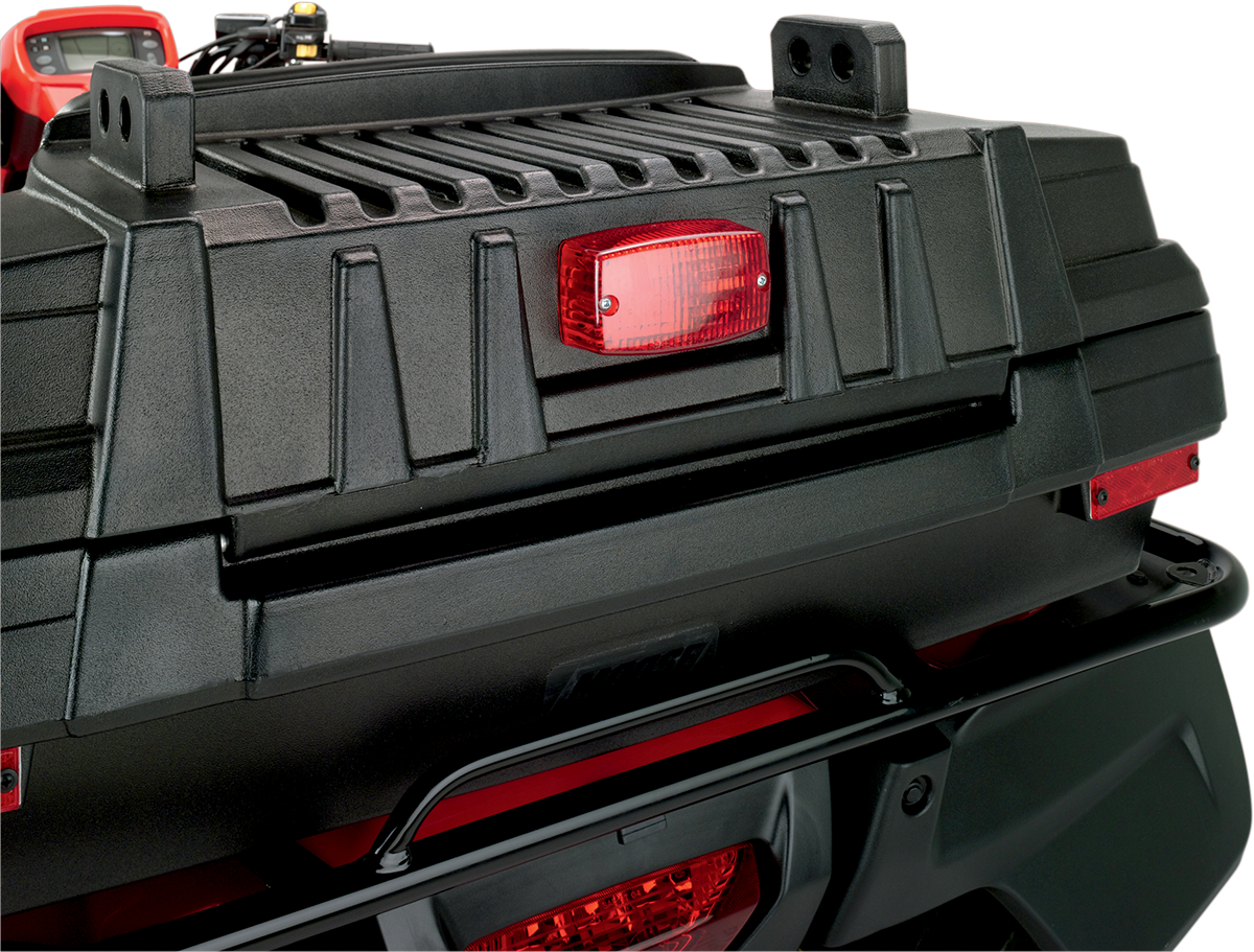 Moose Offroad Outdoorsmen Rear Trunk 2209A003 for ATV Storage with Locking Lid and Rear Brake Light