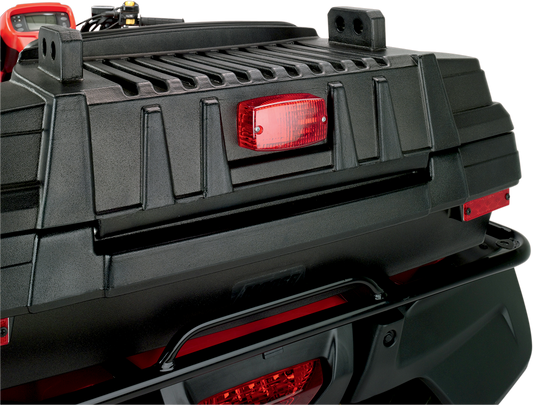 Moose Offroad Outdoorsmen Rear Trunk 2209A003 for ATV Storage with Locking Lid and Rear Brake Light
