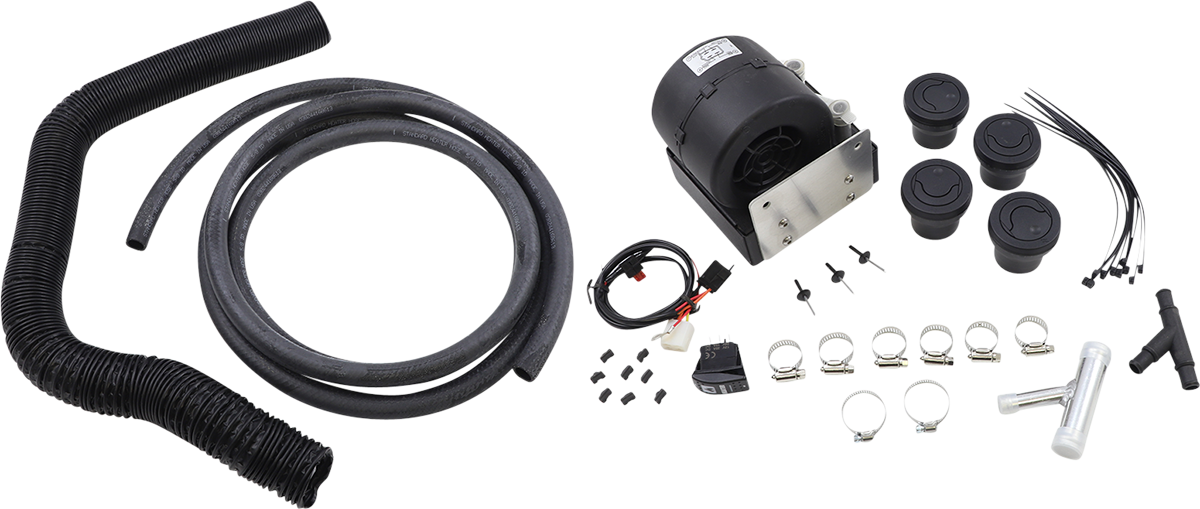 Moose Offroad UTV Cab Heater Z4321 for CF Moto – 12V Universal Kit with Radiator Hose Compatibility