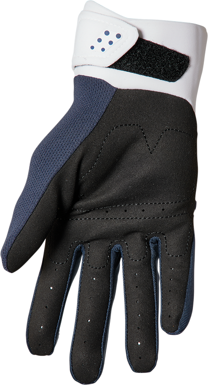 THOR Women's Spectrum Gloves - Midnight/White, Size XL - Part Number 3331-0214