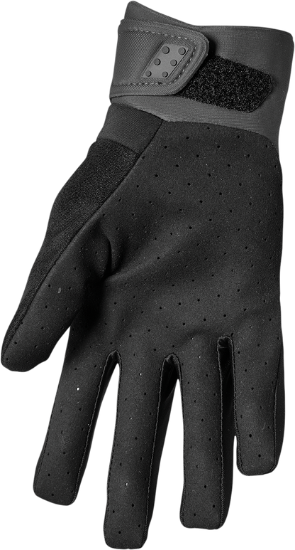 THOR Spectrum Cold Weather Gloves XS by THOR - Black and Charcoal, Part #3330-6752