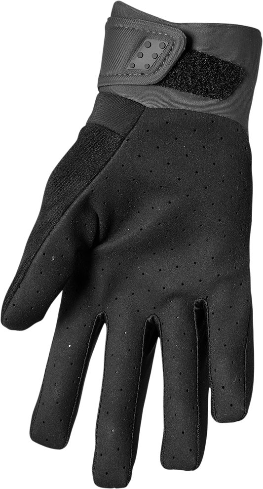 THOR Spectrum Cold Weather Gloves XS by THOR - Black and Charcoal, Part #3330-6752