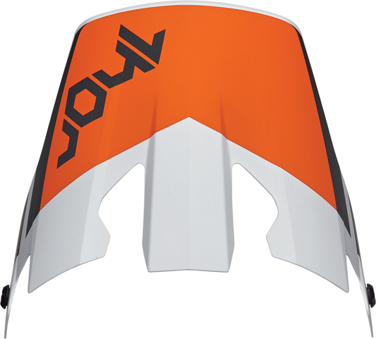 THOR Reflex Visor Kit - Cube - Gray/Orange (Part No. 0132-1537)
