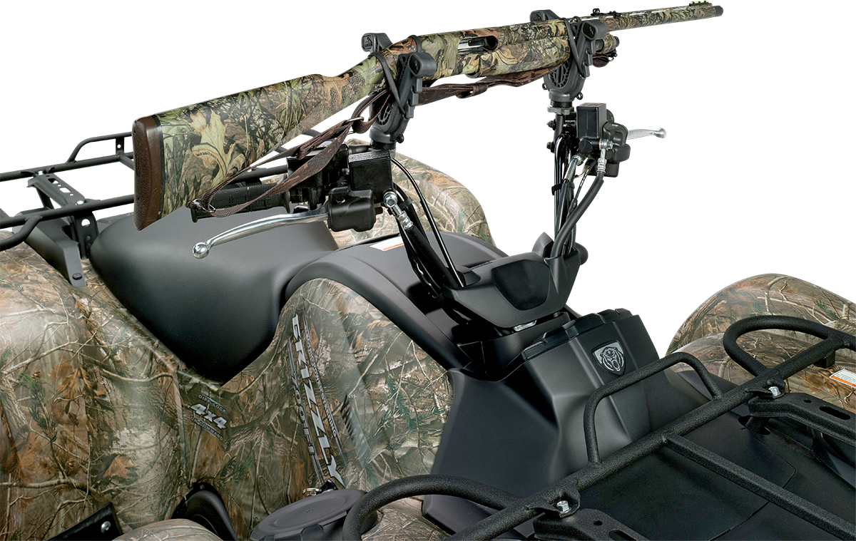 Moose Offroad V-Grip™ Handlebar Gun Rack VFGH – Adjustable, Shock-Absorbing Design for Bikes and Bows