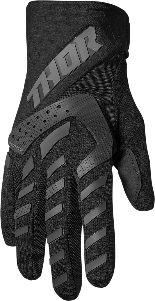THOR Youth Spectrum Gloves - Black - Small (Part Number 3332-1594)