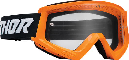 THOR Youth Combat Goggle Racer Flo Orange/Black - Part 2601-3049