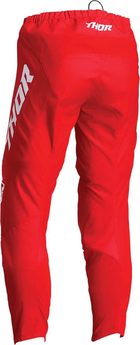 THOR Youth Sector Minimal Pants - Red, Model 2903-2017, US 26