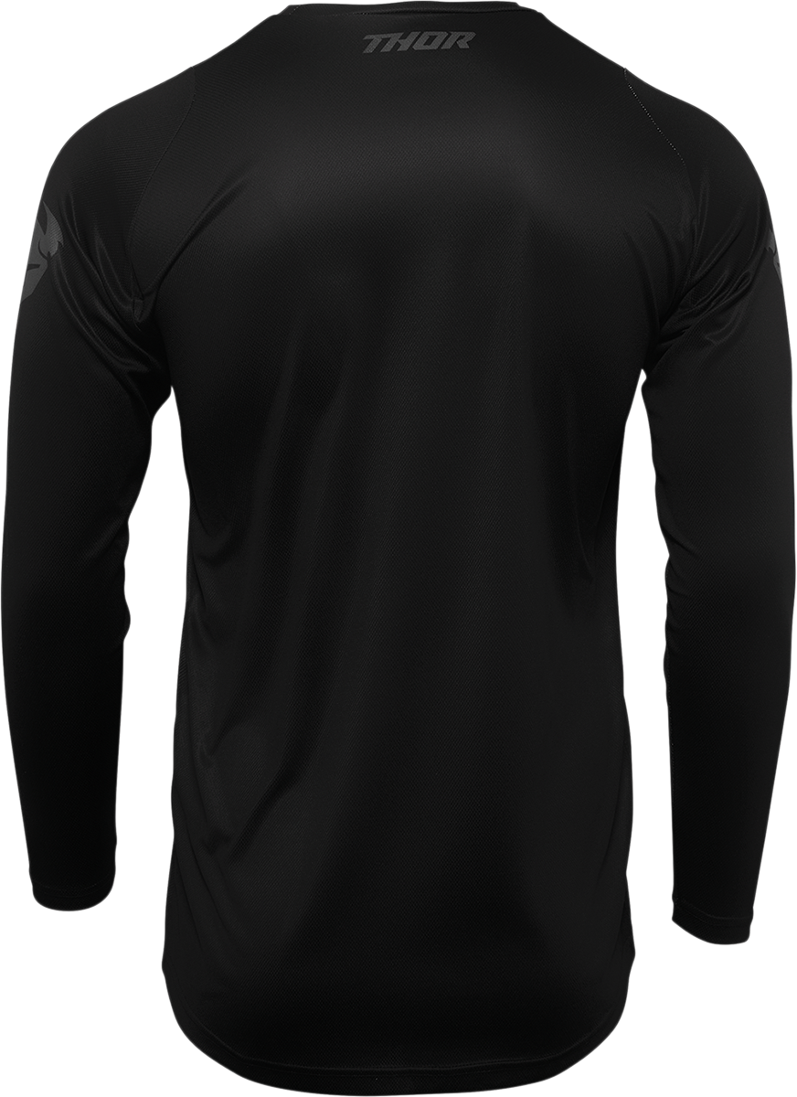 THOR Youth Sector Minimal Jersey - Black, Part Number 2912-2012